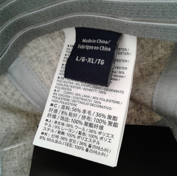 NWT ARC'TERYX WOOL BALL CAP HAT TRANSITION L/XL LIGHT GRAY HEATHER Flex fit MENS - Picture 6 of 8